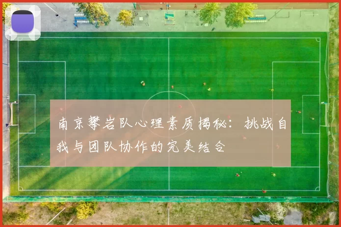 南京攀岩队心理素质揭秘：挑战自我与团队协作的完美结合